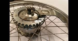 Speichenrad Rücktritt 17 Zoll original